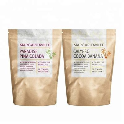 Chips Eco Friendly Snack Borsa di sigillo termico con manica di stampa e sigillo in gravura