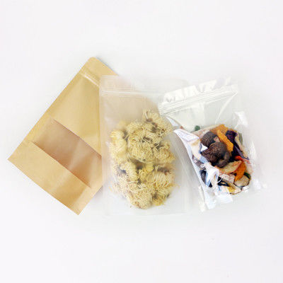 Chips Eco Friendly Snack Borsa di sigillo termico con manica di stampa e sigillo in gravura
