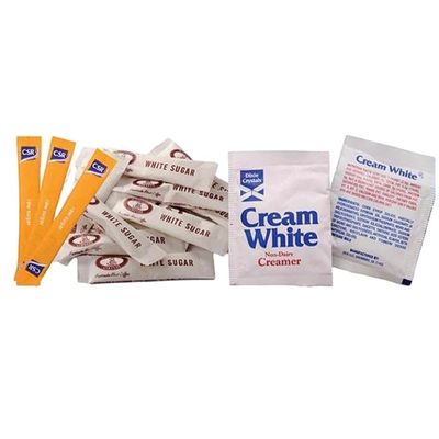 Carta di imballaggio per sacchetti di zucchero personalizzati per crema di zucchero confezioni di zucchero e spezie