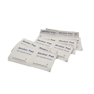 Carta medicinale monouso di alluminio per pad di preparazione dell'alcol venduta a misura