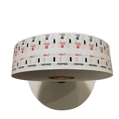 Rollo di carta laminata con rivestimento industriale in PE per bustine di sale di pepe