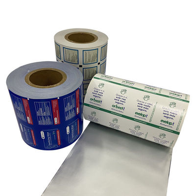 Stampa flessigrafica carta laminata di foglio di alluminio medico per imballaggio di compresse di alcol