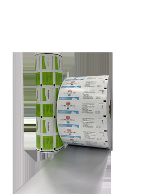 Stampa flessigrafica carta laminata di foglio di alluminio medico per imballaggio di compresse di alcol