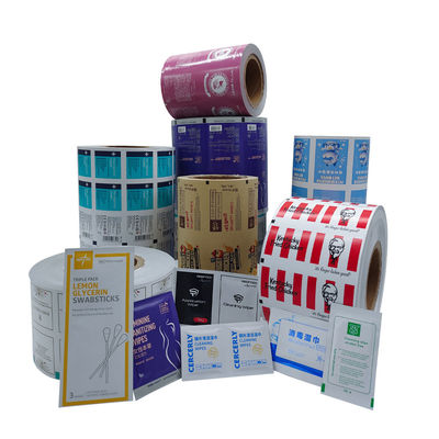 Prodotti utili per la pulizia Imballaggio Carta composita in foglio di alluminio per tampone di preparazione di alcol sterile / tampone pulito