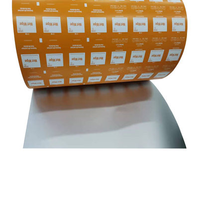 5x5cm Dimensione a lato singolo Alcol Prep Pad Materiale di imballaggio per la stampa flessigrafica