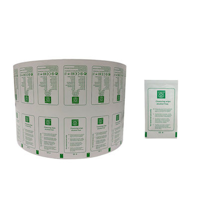 5x5cm Dimensione a lato singolo Alcol Prep Pad Materiale di imballaggio per la stampa flessigrafica