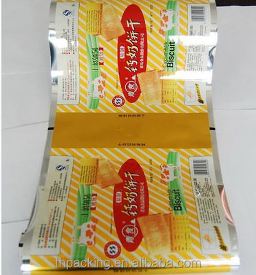 Film OPP metallizzato per imballaggi alimentari di plastica igienica sostenibile