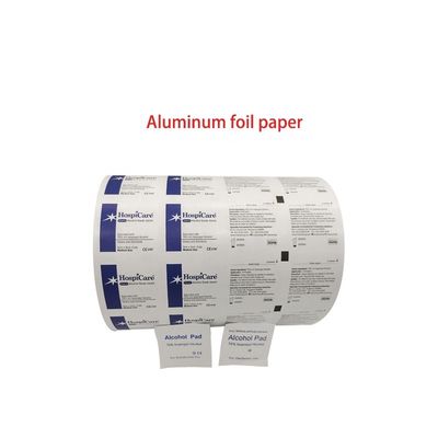 Fogli di alluminio per hamburger termico con rivestimento di dialisi in PE Kraft laminato termico a prova di grasso