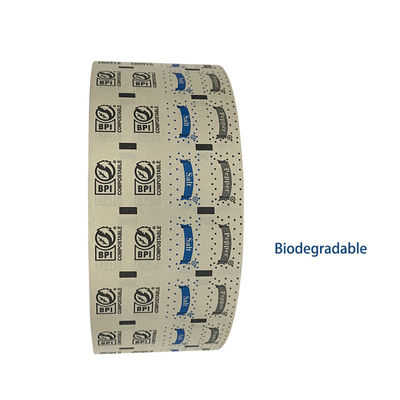Rollo di pellicola di imballaggio di sale morbido con stampa flessigrafica di tipo PE con carta rivestita e morbido