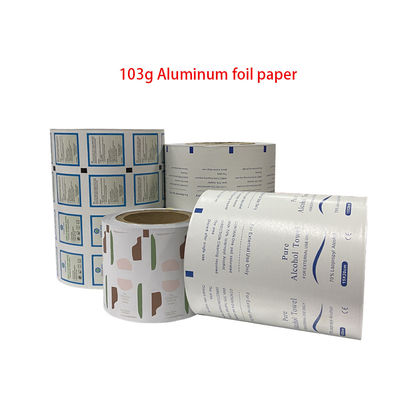 Fattura antialcol 100 tonnellate imballaggio automatico carta di alluminio di plastica film laminato rotolo personalizzato