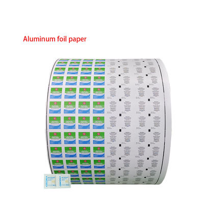 Fattura antialcol 100 tonnellate imballaggio automatico carta di alluminio di plastica film laminato rotolo personalizzato