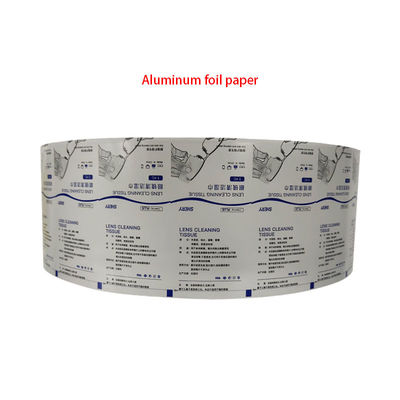 Fogli d'alluminio di taglia personalizzata carta di plastica PET PE film di imballaggio per asciugamani Bzk