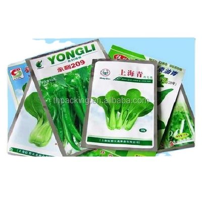 Sigillo termico Sacchetti di imballaggio per semi di ortaggi in plastica personalizzati per l'agricoltura