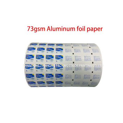 Medicina 101g 130g 5 strati Povidone-Iodio Prep Pad Roll Film Carta di Folia di Aluminio