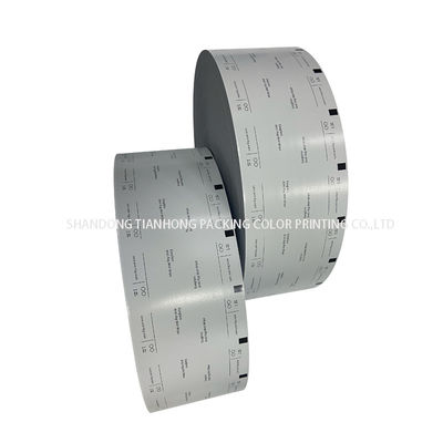Materiale di imballaggio laminato a rotoli di pellicola di carta di alluminio per asciugamani a iodio impermeabili