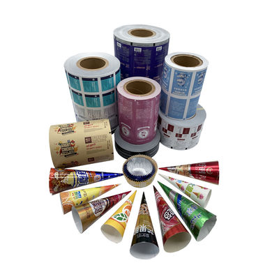 Tipologia di stampa Flexografica Stampa di alluminio per gelati per prodotti alimentari