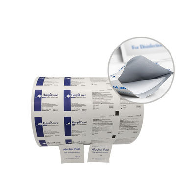 Metodo complesso di laminazione per pellicole di imballaggio a busta di gassa usa e getta per uso medico