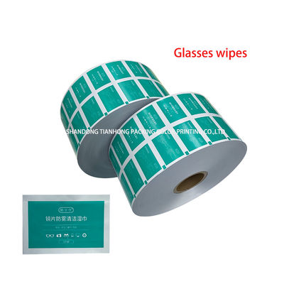 73G 83G 103G 110g 4-layer Bzk Wipes Roll Film Carta di alluminio per imballaggi