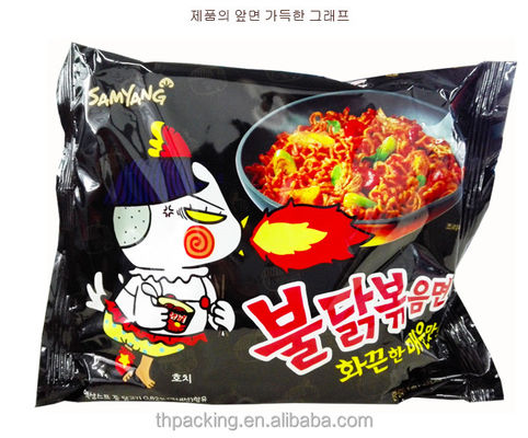 Borsa con valvola Nongshim Noodles istantanei Borsa di imballaggio Logo Stampa e materiale durevole