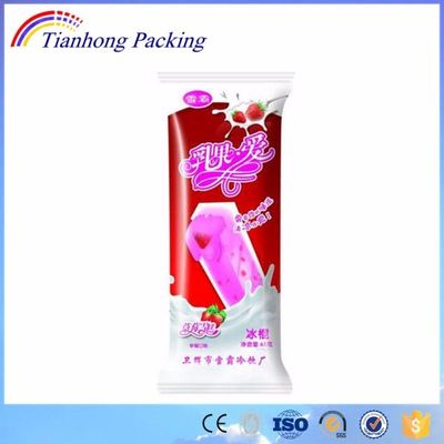 Confezione Bopp in plastica per design personalizzato Popsicle confezionamento sacchetto di dolci surgelati