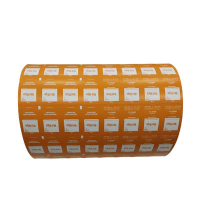 Rollo di pellicola di alluminio umido per la stampa flessigrafica 0-9 colori carta di foglio di alluminio per rollo
