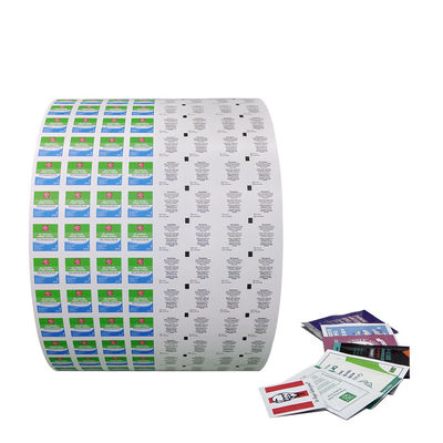 Rollo di pellicola di alluminio umido per la stampa flessigrafica 0-9 colori carta di foglio di alluminio per rollo