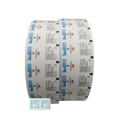 Rollo di pellicola di alluminio umido per la stampa flessigrafica 0-9 colori carta di foglio di alluminio per rollo