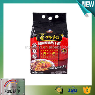 Noodle istantanee personalizzate Sacchetti di imballaggio in plastica per l'industria alimentare