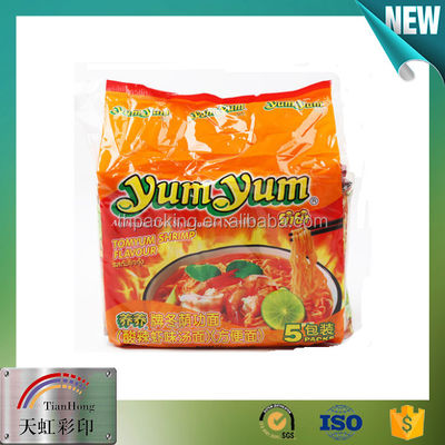 Noodle istantanee personalizzate Sacchetti di imballaggio in plastica per l'industria alimentare