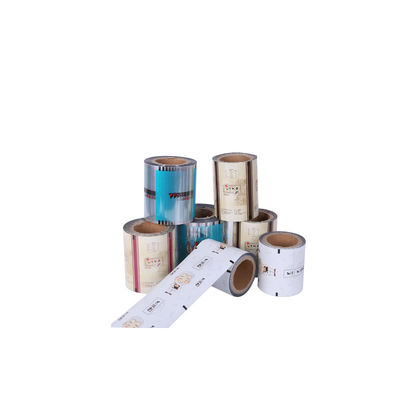 Dimensioni personalizzate Stoccaggio in rotoli di plastica per prodotti alimentari per noccioline, caramelle e barrette di cioccolato