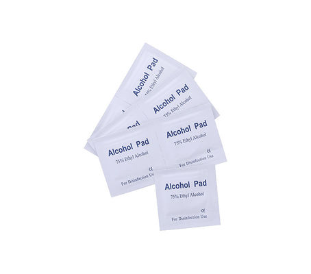 Flexografia Stampa Logo Rollo di pellicola in foglio di alluminio per 75% di alcol Pad Prep