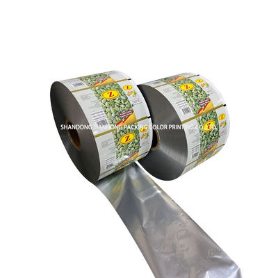 Spessore di 40-150 micron Logo personalizzato stratificato CPP OPP Folia di alluminio Film di imballaggio alimentare