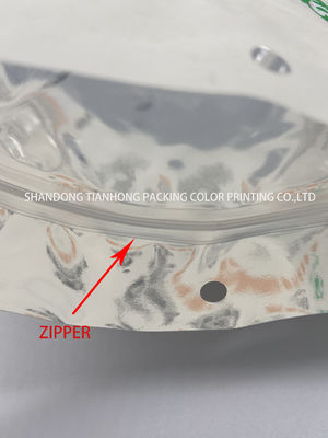Zipper Top Custom Stampato Matte Stand Up Pouch Aluminum Foil Mylar Bag per Lollipop
