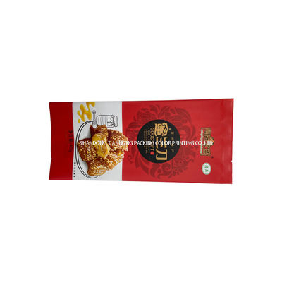 3 Side Seal Zipper Bag For Seafood Top Zip Plastico impermeabile Airproof Food