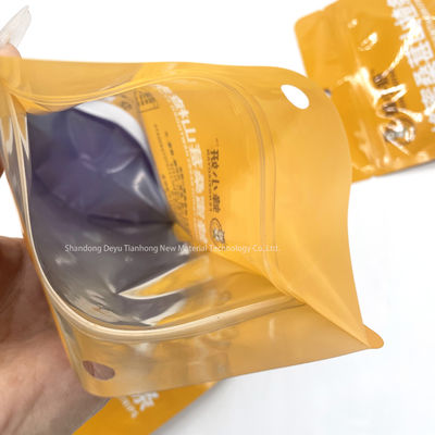 Borsa a schiera stampata su misura per spuntini ecologici a prova d'aria e acqua