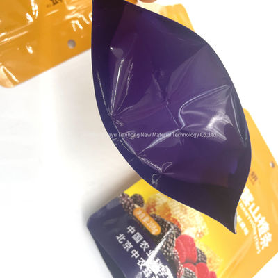 Borsa a schiera stampata su misura per spuntini ecologici a prova d'aria e acqua