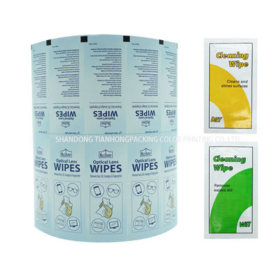 Stampa flessigrafica 73 83 125GSM Rulli di pellicola in foglio di alluminio per imballaggi di liquore