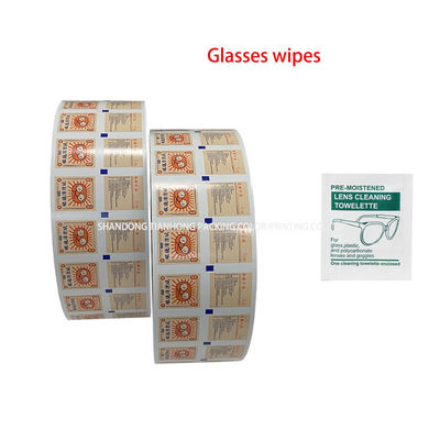 30-1100 mm Larghezza Flexografia Stampata in Folia di Aluminio di Gravura per Bzk Wipes Sachets