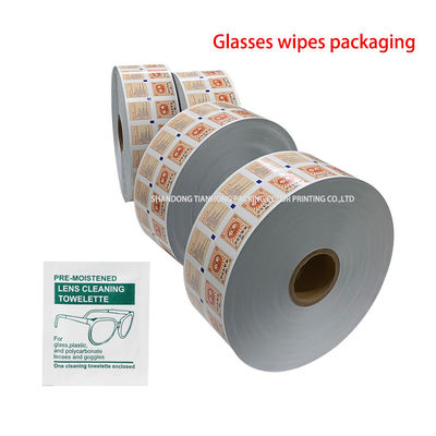 30-1100 mm Larghezza Flexografia Stampata in Folia di Aluminio di Gravura per Bzk Wipes Sachets