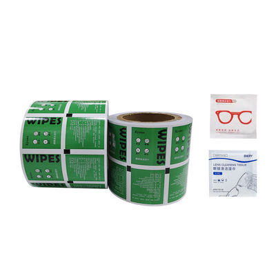Fogli di alluminio impermeabile carta di plastica PET PE Packaign film roll per Bzk asciugamani