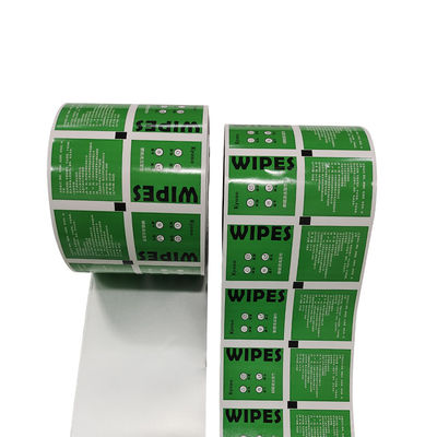 Fogli di alluminio impermeabile carta di plastica PET PE Packaign film roll per Bzk asciugamani
