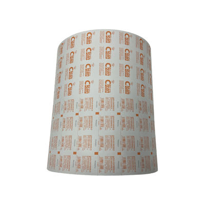 Stampa colore 0-9 Disposable Gaze Single Sachet Packaging Film Roll con impermeabilità